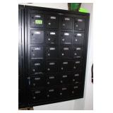 Global Industrial 6-Tier 24-Door Cell Phone Locker