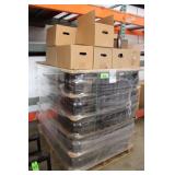 Pallet of (2250) Count 12 Oz Amber Bottles,
