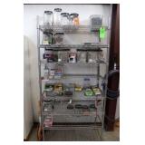 Metro-Style Shelf w/Contents;