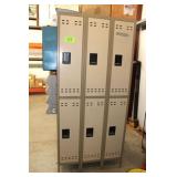Employee Locker 2-Tier 6-Doors, Approx. 3