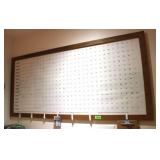 Framed (15) Month Calander, Approx. 7