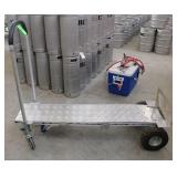 Global Convertible Hand Truck, Pneumatic Tires