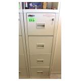 Fire King Turtle 4-Drawer Insulated File Cabinet,