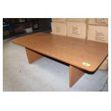 Oak Conference Table, Approx. 96" x 44" x 29"H