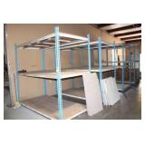 (8) Sections Light Duty Pallet Racking,