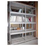 Large Wooden Storage Shelf, Approx. 99" x 48"