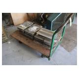 Hand Cart w/Wooden Base, Approx. 4