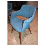 (4) Blue Guest Chairs