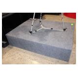 Carpeted Camera Riser, Approx. 5