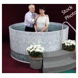 Portable Baptism Pool by PortableBaptistry.com