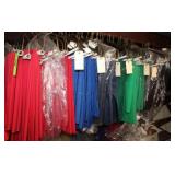 Table Overlays, 81" Square - Jomar; Cardinal (16),