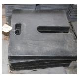 (4) Weights for 24" Large Bases for Pipe & Drape