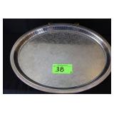 (2) Gallery Trays, Stainless Steel, 22" x 16"