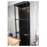 Ornate Wooden Shelf, Approx. 26"W x 12"D x 84"H