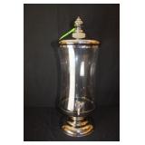 (2) Glass Beverage Dispensers on Pedestal, 2.5