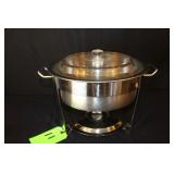 Chafer, 5 Qt Round, Stainless Steel