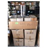 Assort. Vases; 6"x12", 6"x6", 4"x20"