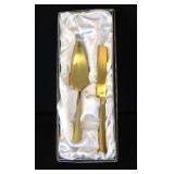 Cake Server Set, Gold Plated