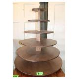 (2) Cupcake Stands, Wooden, 6-Tier,