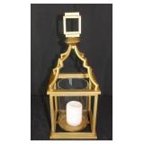 (14) Gold Metal Lanterns, 18"T