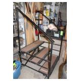 3-Step Stairs w/Siderails, Approx. 3