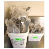 Lot of Ladles, Scoops, Tongs, Slotted Spoons, Etc.