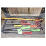 Assort. Pry Bars, Snatchers As Shown