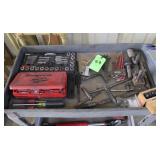 Assort. Taps & Dies, Chuck Wrenches, Misc. Tools