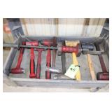 Assort. Ball Pein, Soft Face & Drop Hammers,