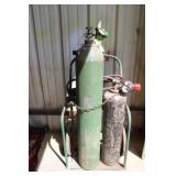 Oxygen/Acetylene Cart w/Torch, Gauges