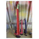 Ridgid 24" & 48" Pipe Wrenches w/Kobalt 24"