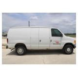 2006 Ford E-250 Van w/Bulkhead & Shelving,