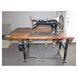 Vintage 1920's Singer Commercial Sewing Machine