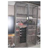 Security Cage Approx. 50'W x 23'D x 87'H, 2-Door
