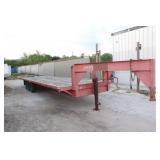 1979 Gooseneck Trailer, Triple Axle, 30' x 7'8'