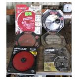 Assort. Circular Saw Blades; Diablo 10' GP Wood,