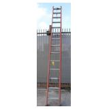 Louisville FE3228 28' Fiberglass Extension Ladder,