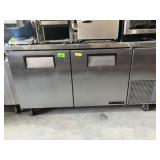 True 2 door Undercounter cooler