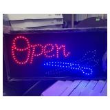 9 led open signs