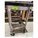 rolling mixing bowl cart