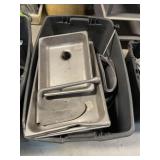 assorted meat grinder parts