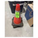 4 traffic cones