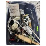 assorted utensils