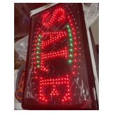 9 LED Sale Signs