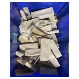 Large tote of flatware