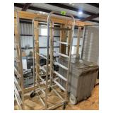 Food storage container rack