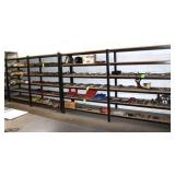 (2) Metal Racks w/Wood Shelves, 96' x 20'D x 72'