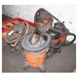 (5) Assort. Shop Vacs