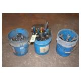 Assort. Pry Bars, Wrenches & Combination Sockets