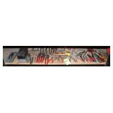Contents of Shelf; Assort. Tools - Channel Locks,